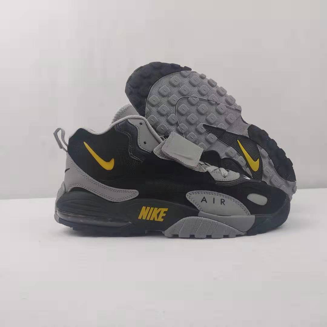 Women Nike Air Max Speed Truf Black Grey Yellow Shoes